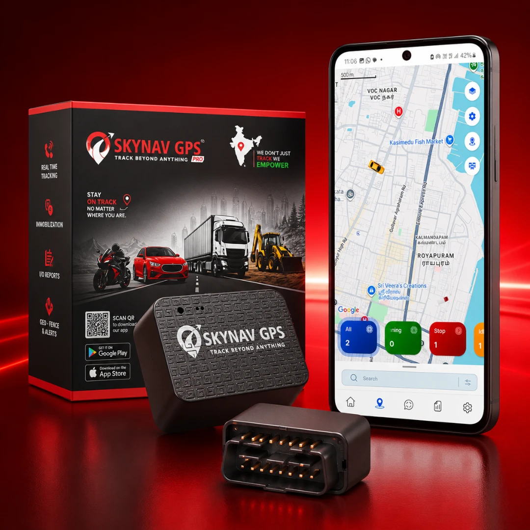 Skynav OBD Plug X GPS Tracker – Plug & Play, Easy Installation for All OBD Vehic...