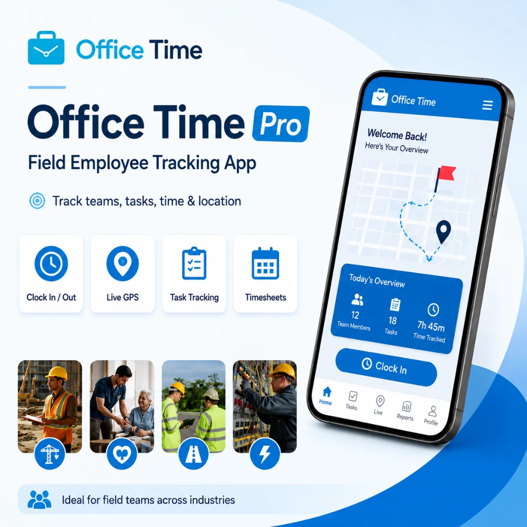 Office Time Pro - Employee Field Tracking Software